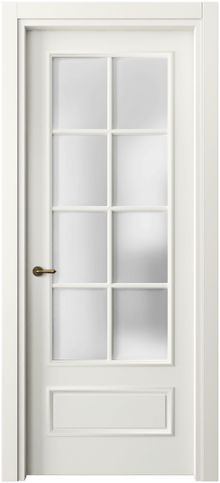 Межкомнатная дверь 8112 МЖМ САТ. Цвет Матовый жемчужный. Материал Гладкая эмаль. Коллекция Paris. Фото. Дверь межкомнатная 8112 МЖМ САТ. Цвет Матовый жемчужный. Материал Гладкая эмаль. Коллекция Paris. Картинка.