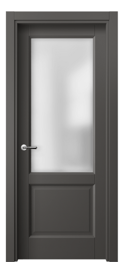 Межкомнатная дверь 1422 ПЭГФ САТ. Цвет ПЭТ графитовый. Материал ПЭТ. Коллекция Galant. Фото. Дверь межкомнатная 1422 ПЭГФ САТ. Цвет ПЭТ графитовый. Материал ПЭТ. Коллекция Galant. Картинка.