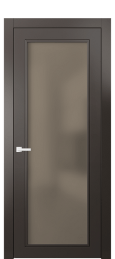 Межкомнатная дверь 8000 МАН БР САТ. Цвет Матовый антрацит. Материал Гладкая эмаль. Коллекция Нео Классик. Фото. Дверь межкомнатная 8000 МАН БР САТ. Цвет Матовый антрацит. Материал Гладкая эмаль. Коллекция Нео Классик. Картинка.