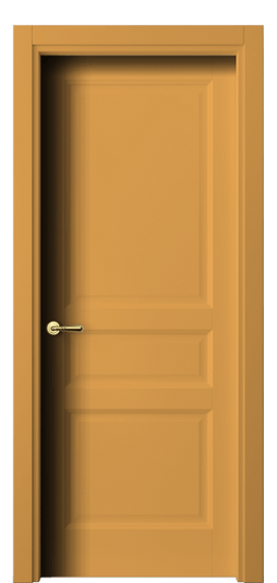 Дверь межкомнатная 1431 Пастельно-жёлтый RAL 1034. Цвет RAL Пастельно-жёлтый RAL 1034. Материал Гладкая эмаль. Коллекция Галант. Картинка.