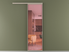 Перегородка Формато вдоль стены 1 створка